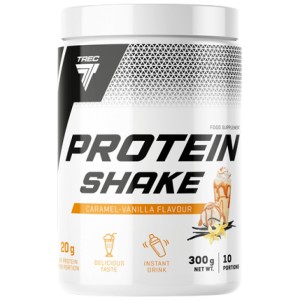 Protein Shake | Whey Concentrate + Buttermilk - Ванилия с карамел 300 г | Trec Nutrition Protein Shake | Whey Concentrate + Buttermilk - Ванилия с карамел 300 г | Trec Nutrition