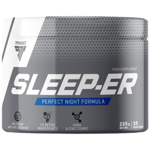 Sleep-ER Powder | Perfect Night Formula - Портокал 225 г | Trec Nutrition