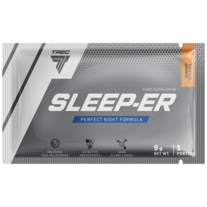 Sleep-ER Powder | Perfect Night Formula - Портокал 9 г | Trec Nutrition