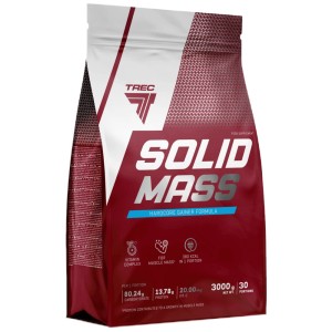 Solid Mass | Hardcore Gainer Formula - Ванилия 3000 г | Trec Nutrition