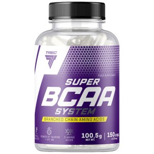 Super BCAA System Caps - 150 капсули | Trec Nutrition