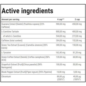 Thermo Fat Burner Max | Strong Extracts - 60 капсули | Trec Nutrition