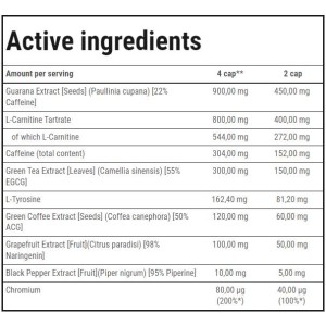 Thermo Fat Burner Max | Strong Extracts - 120 капсули | Trec Nutrition