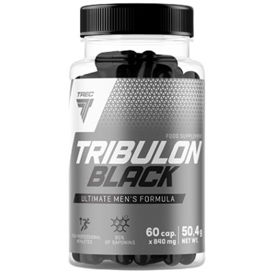 Tribulon Black - Tribulus Terrestris 95% | Ultimate Men's Formula - 120 капсули | Trec Nutrition Tribulon Black - Tribulus Terrestris 95% | Ultimate Men's Formula - 120 капсули | Trec Nutrition