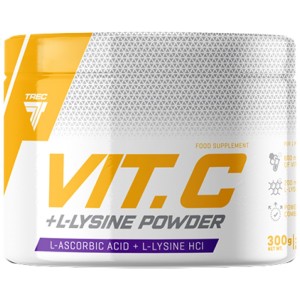 Vitamin C + L-Lysine Powder - 300 г | Trec Nutrition