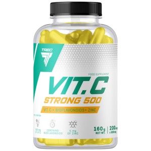 Vit.C Strong 500 | Vitamin C 500 mg - 100 капсули | Trec Nutrition