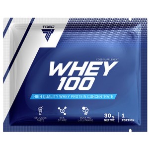 Whey 100 | High Quality Whey Protein Concentrate with Immuno Shield - Бисквити с крем 30 г | Trec Nutrition