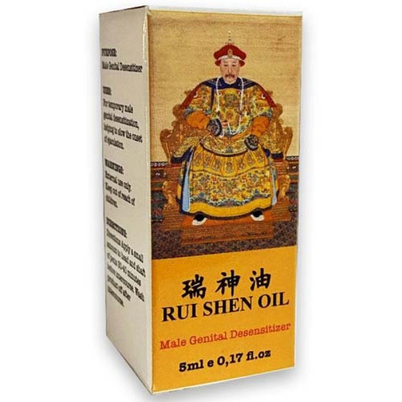 Rui Shen Oil за задържане на еякулацията 5 мл | USA Brands Контрол над еякулацията Сексуално удовлетворение Дава по-продължителна ерекция Намалява притеснението от провал Никога повече няма да Rui Shen Oil за задържане на еякулацията 5 мл | USA Brands Кон