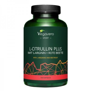 L-Citrulline Plus 120 капсули | Vegavero L-Citrulline Plus 120 капсули | Vegavero