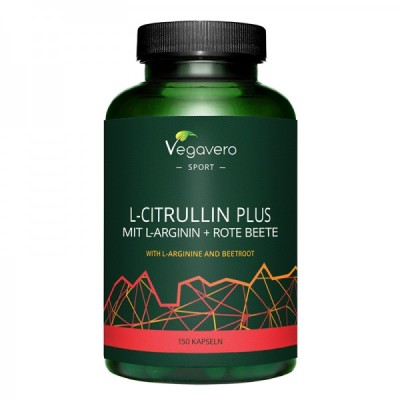 L-Citrulline Plus 120 капсули | Vegavero L-Citrulline Plus 120 капсули | Vegavero