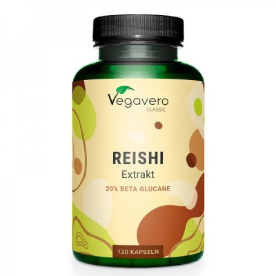 Reishi Extract 120 капсули | Vegavero