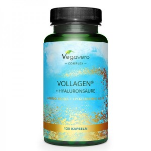Vollagen Amino Acids + Hyaluronic Acid 120 капсули | Vegavero