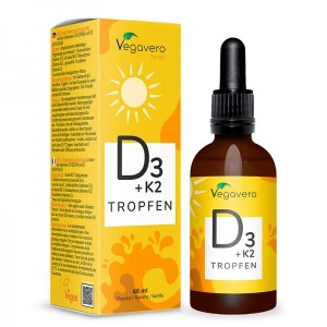 Vitamin D3 + K2 Drops 60 мл | Vegavero