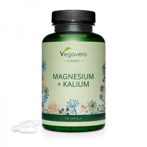 Magnesium + Potassium 180 капсули | Vegavero