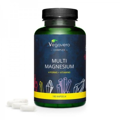 Multi Magnesium 180 капсули | Vegavero