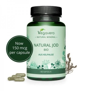 Natural Iodine Bio 180 капсули | Vegavero
