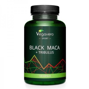 Black Maca + Tribulus + Zinc 120 капсули | Vegavero