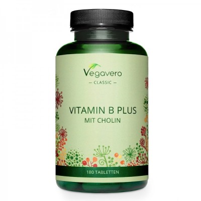 Vitamin B Plus 180 таблетки | Vegavero