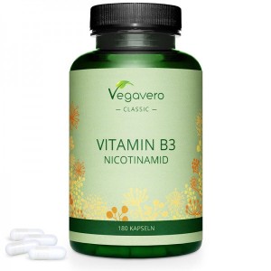Vitamin B3 Nicotinamide 180 капсули | Vegavero