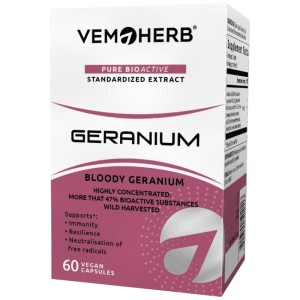 Geranium - 60 капсули | VemoHerb