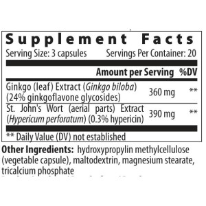 Ginkgo Hypericum - 60 капсули | VemoHerb