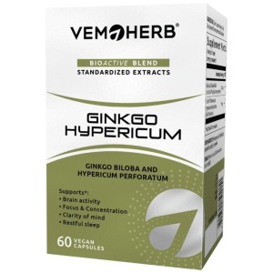 Ginkgo Hypericum - 60 капсули | VemoHerb