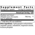 Rhodiola Rosea - 90 капсули | VemoHerb