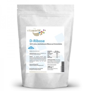 D-Ribose Powder 200 гр | Vita World D-Ribose Powder 200 гр | Vita World