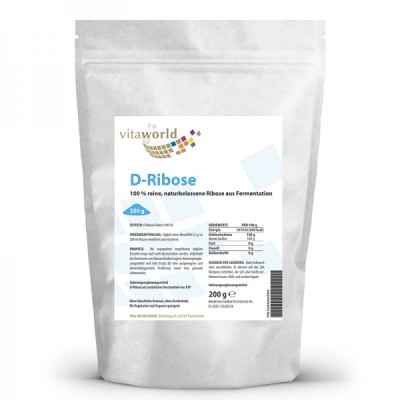 D-Ribose Powder 200 гр | Vita World