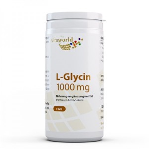 L-Glycine 1000 мг 120 капсули | Vita World L-Glycine 1000 мг 120 капсули | Vita World