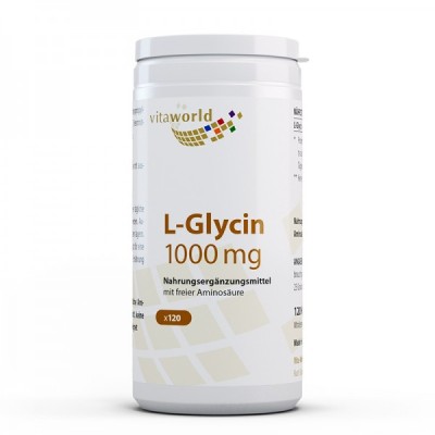 L-Glycine 1000 мг 120 капсули | Vita World