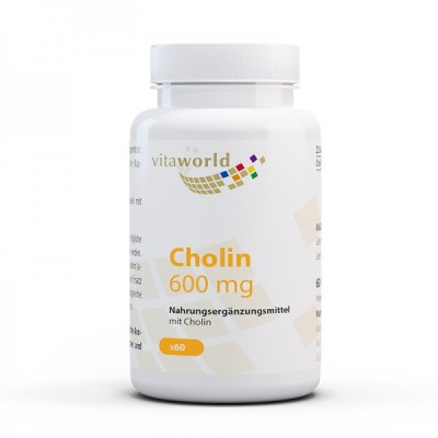 Choline 600 мг 60 капсули | Vita World
