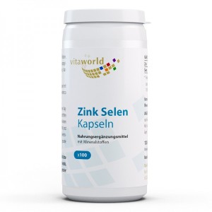 Zinc + Selenium 100 капсули | Vita World