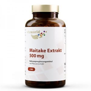 Maitake Extract 500 мг 100 капсули | Vita World