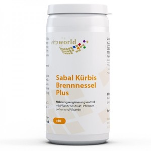 Sabal Pumpkin Nettle Plus 60 капсули | Vita World Sabal Pumpkin Nettle Plus 60 капсули | Vita World