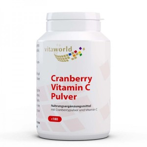 Cranberry Vitamin C 180 капсули | Vita World