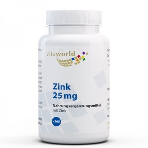 Zinc 25 мг 365 таблетки | Vita World