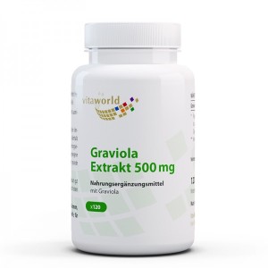 Graviola Extract 500 мг 120 капсули | Vita World