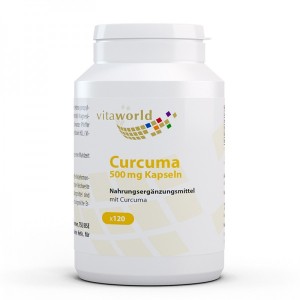 Curcuma 500 мг 120 капсули | Vita World