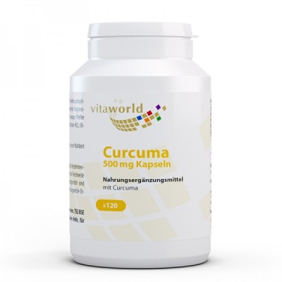 Curcuma 500 мг 120 капсули | Vita World