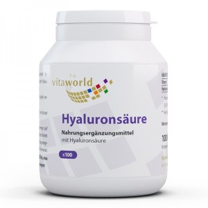Hyaluronic Acid 100 капсули | Vita World