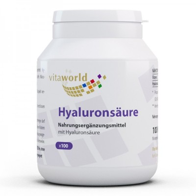 Hyaluronic Acid 100 капсули | Vita World