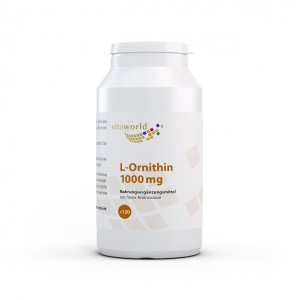 L-Ornithine 1000 мг 120 таблетки | Vita World