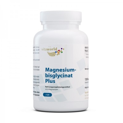 Magnesium Bisglycinate Plus 120 капсули | Vita World