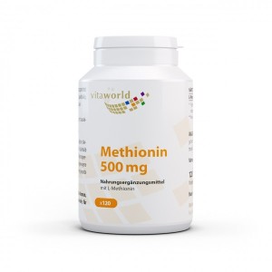 Methionine 500 мг 120 капсули | Vita World