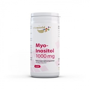 Myo-Inositol 1000 мг 120 капсули | Vita World Myo-Inositol 1000 мг 120 капсули | Vita World