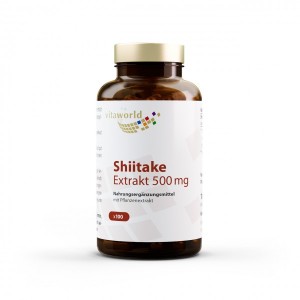 Shiitake Extract 500 мг 100 капсули | Vita World