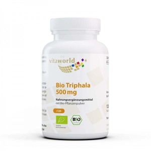 Bio Triphala 500 мг 120 капсули | Vita World Bio Triphala 500 мг 120 капсули | Vita World