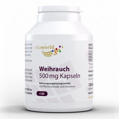 Boswellia 500 мг 120 капсули | Vita World