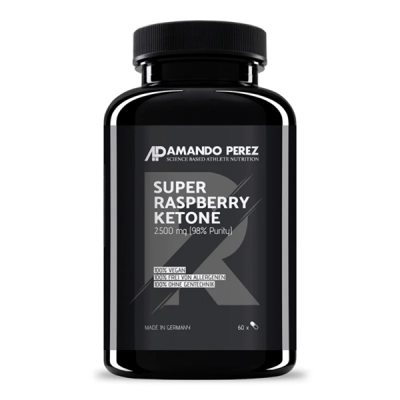 Amando Perez Super Raspberry Ketone 60 капсули | Vitabay Amando Perez Super Raspberry Ketone 60 капсули | Vitabay